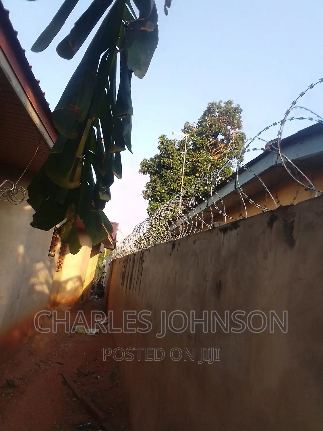 Razor Wire Installation and Security Camera.