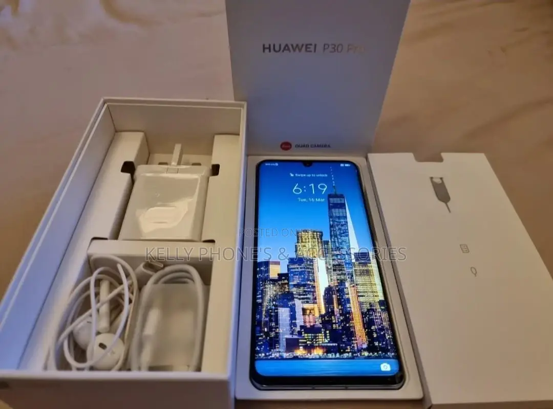 New Huawei P30 Pro 128 GB Black