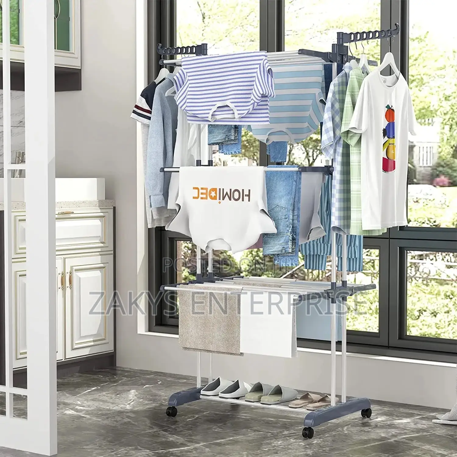 Cloth Drying Rack 3 Tier