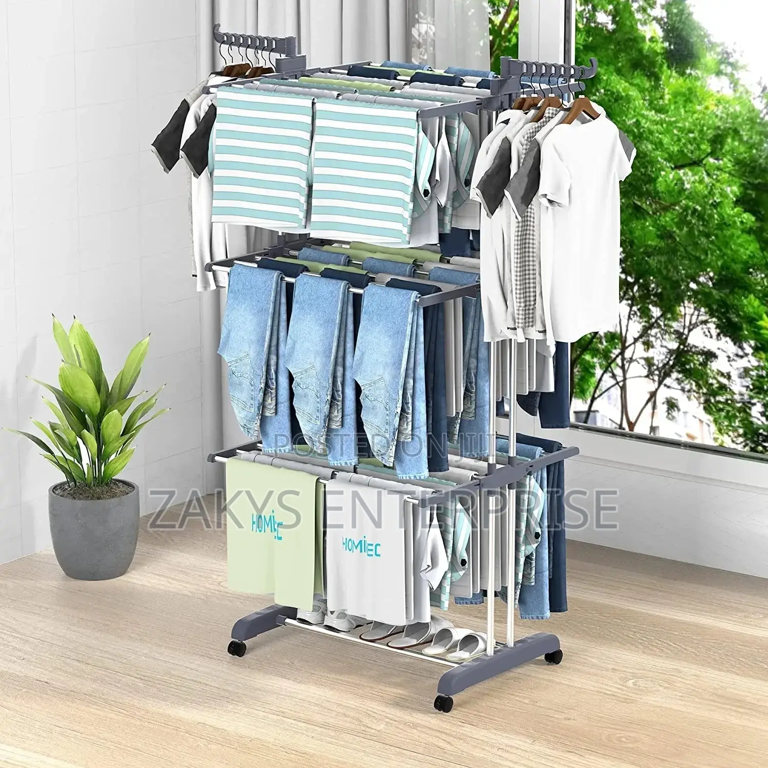 Cloth Drying Rack 3 Tier