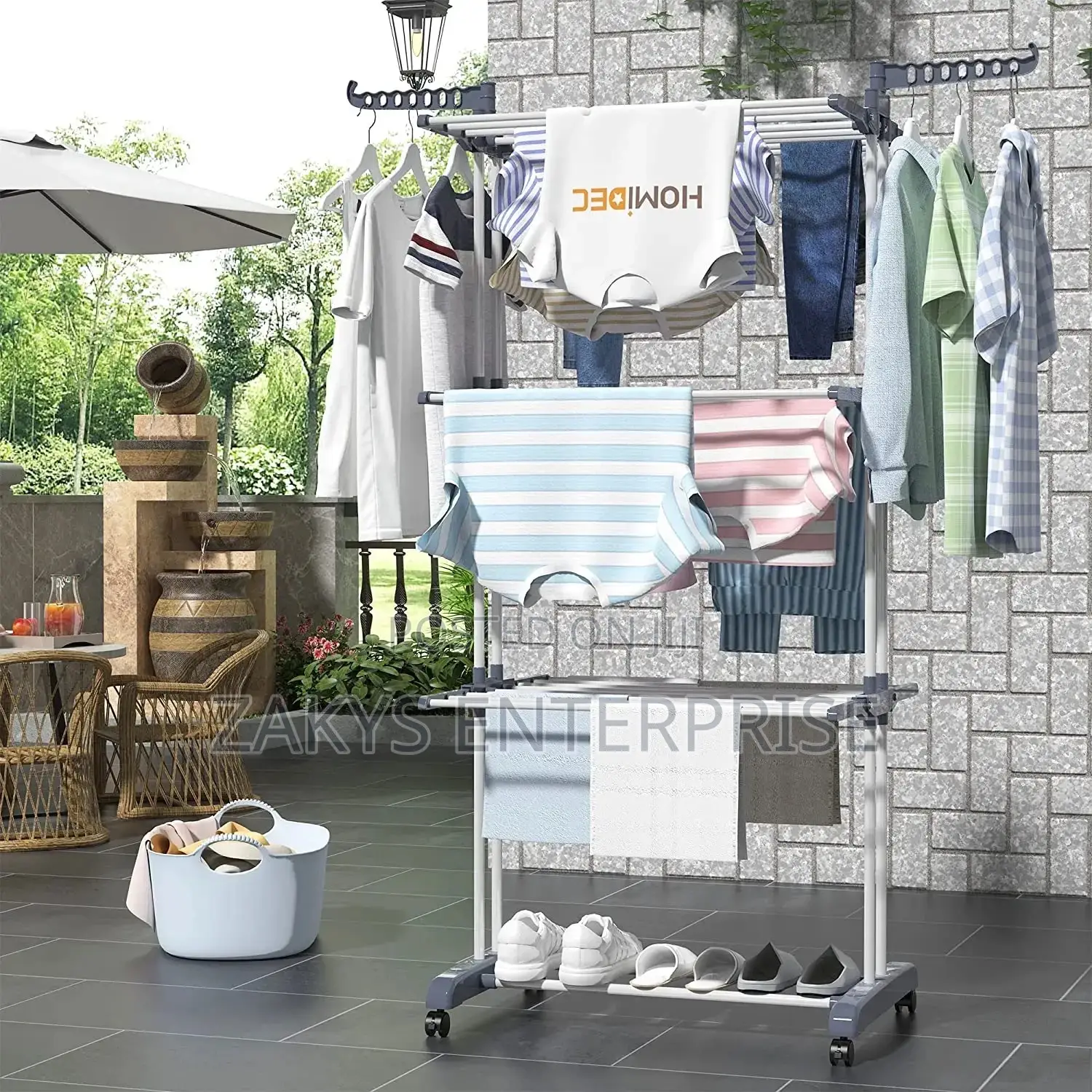 Cloth Drying Rack 3 Tier
