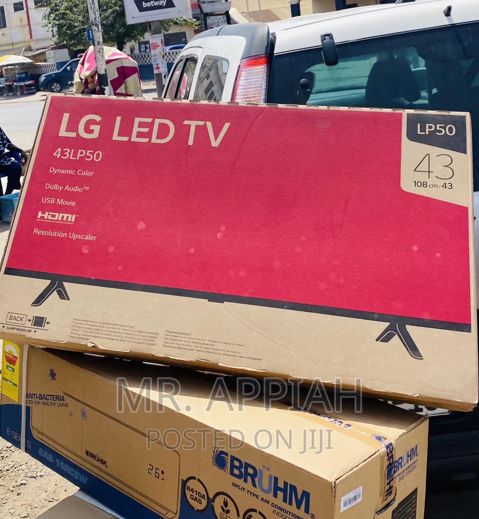 Elegant Black LG 43lp500 43 Inch Full HD Led Tv.