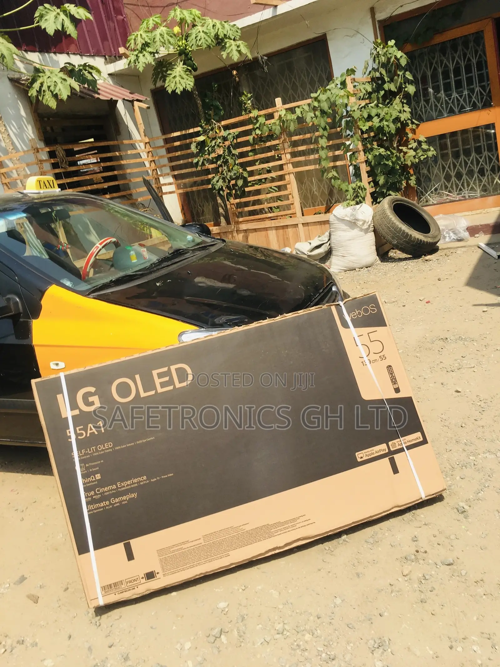  Oled Black Electric Smart LG 55 Inch UHD A1PVA Glossy Tv