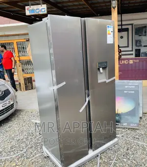 Fast Cooling TCL P520SBN Side by Side Electric Fridge.