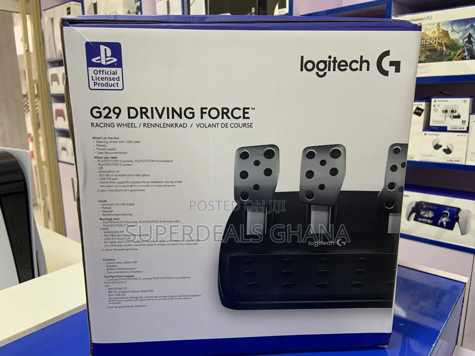 Logitech G29 Driving Force Racing Wheel