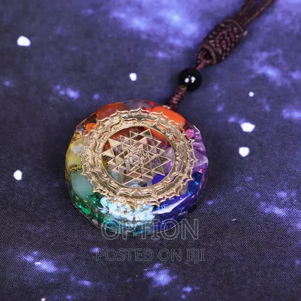 Orgonite Geometry Power To Control And Protection Pendant