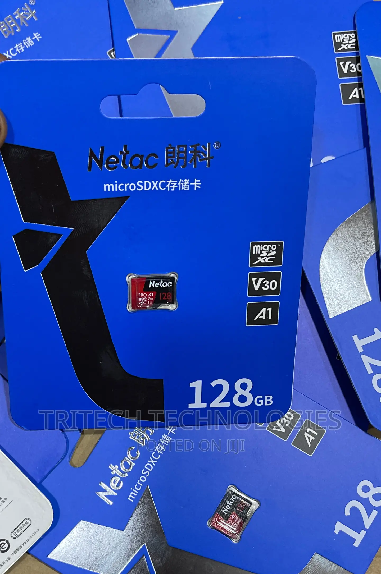 Original Netac 128GB Microsd Memory Card