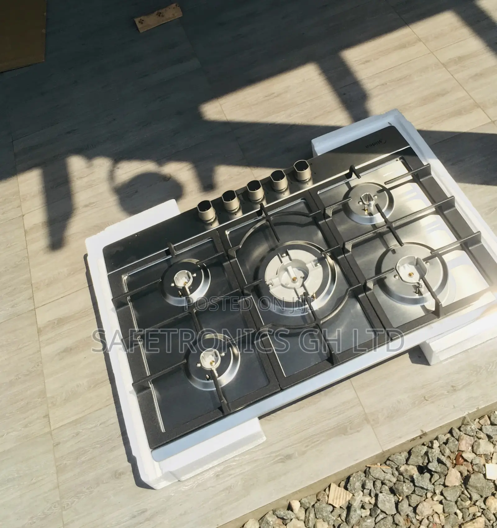 Electric Gray 5 Hobs Cooker 75G50ME Midea Affordable