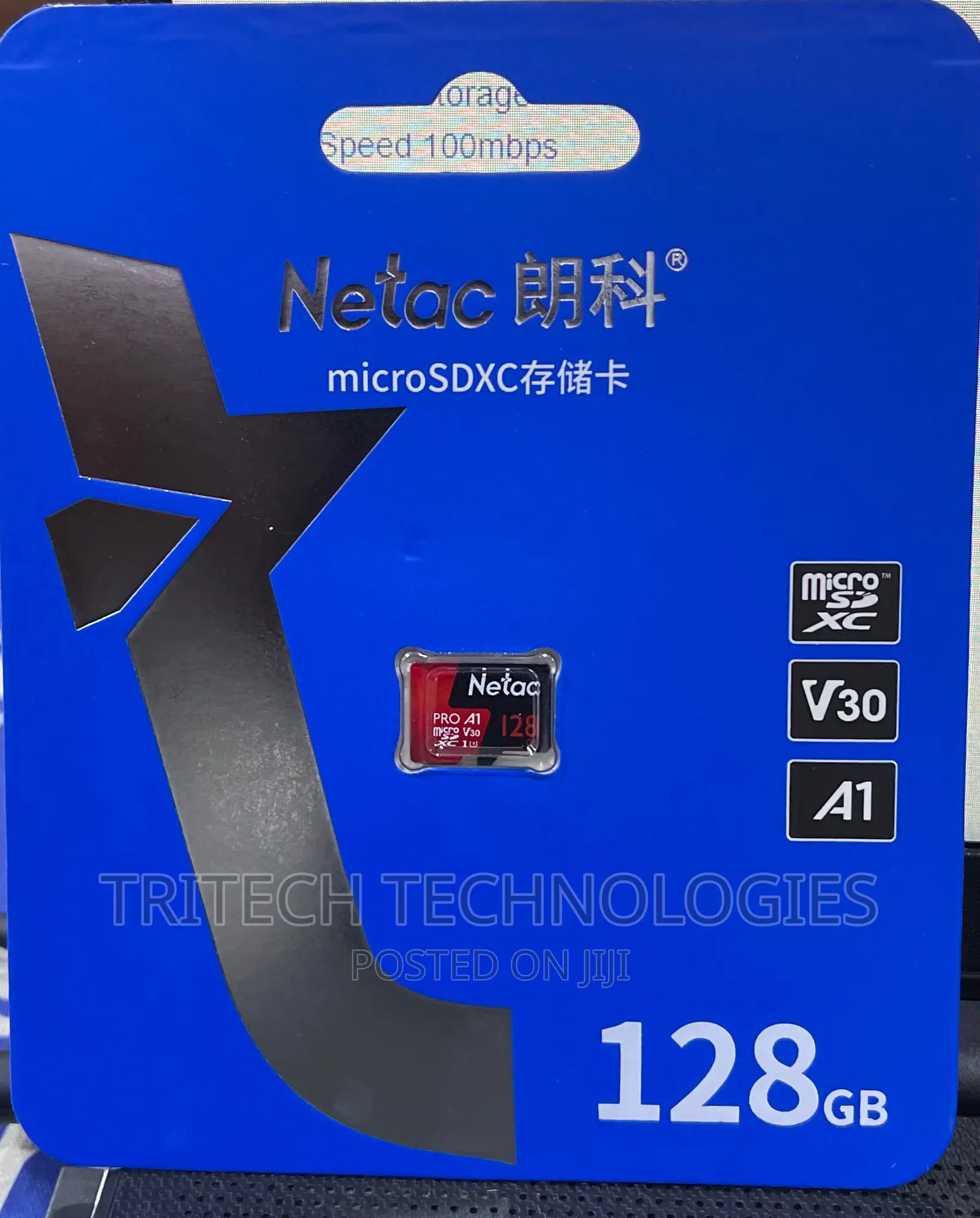 Original Netac 128GB Microsd Memory Card