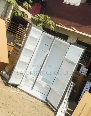 Side by Side 2 Doors TCL Gray 607 Liters P520SBN Electric