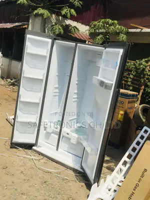 TCL 2 Doors Side by Side 607 Liters P520SBN Gray Fridge