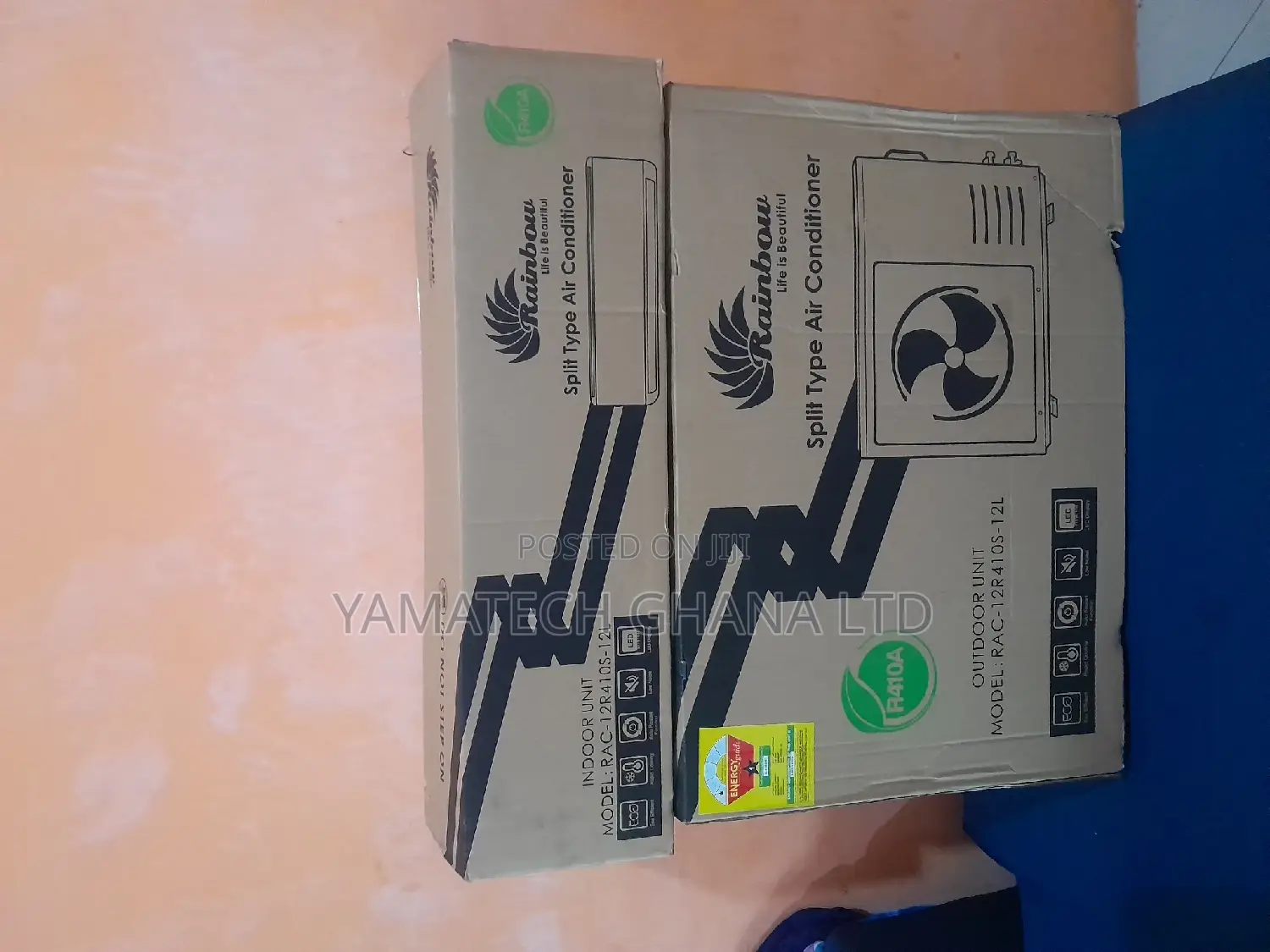 Fast Cooling Rainbow 1.5hp Air Conditioner (R410 Gas)