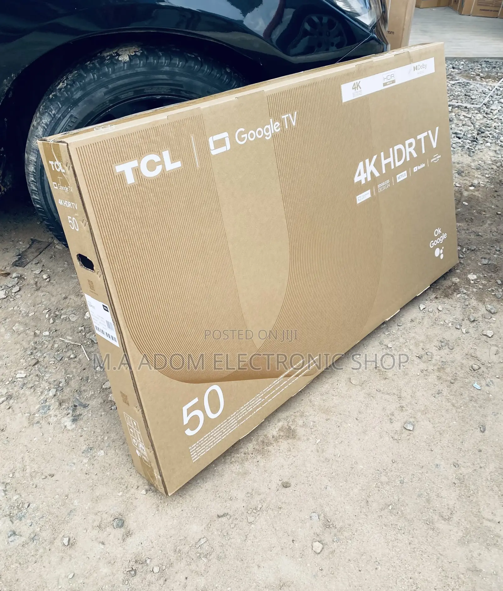 Sealed in Box TCL 50P635 50 Inch HDR Ultra HD Led Tv.