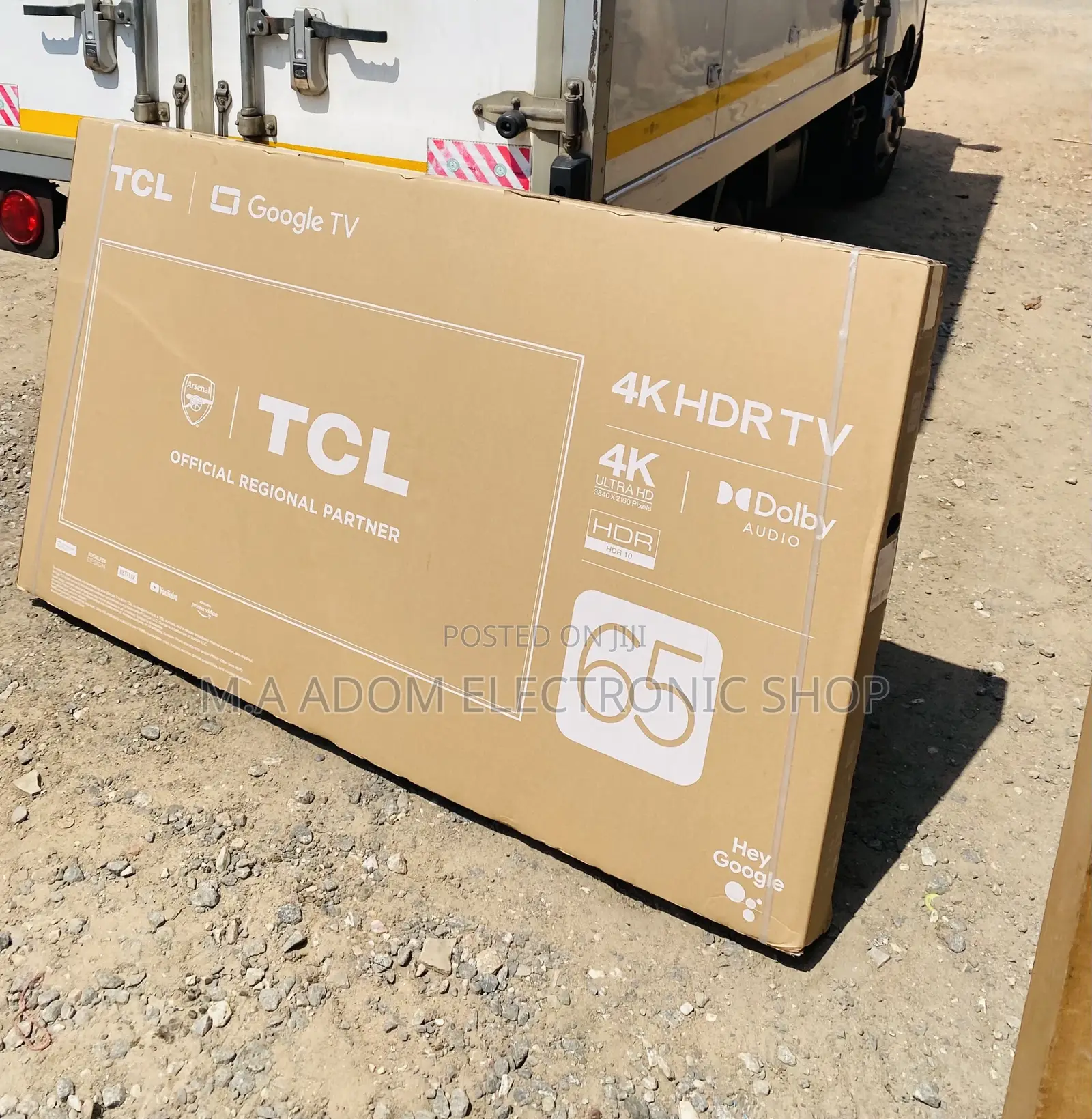 Newly in Stock TCL 65P635 65 Inch HDR Led Tv(Black).