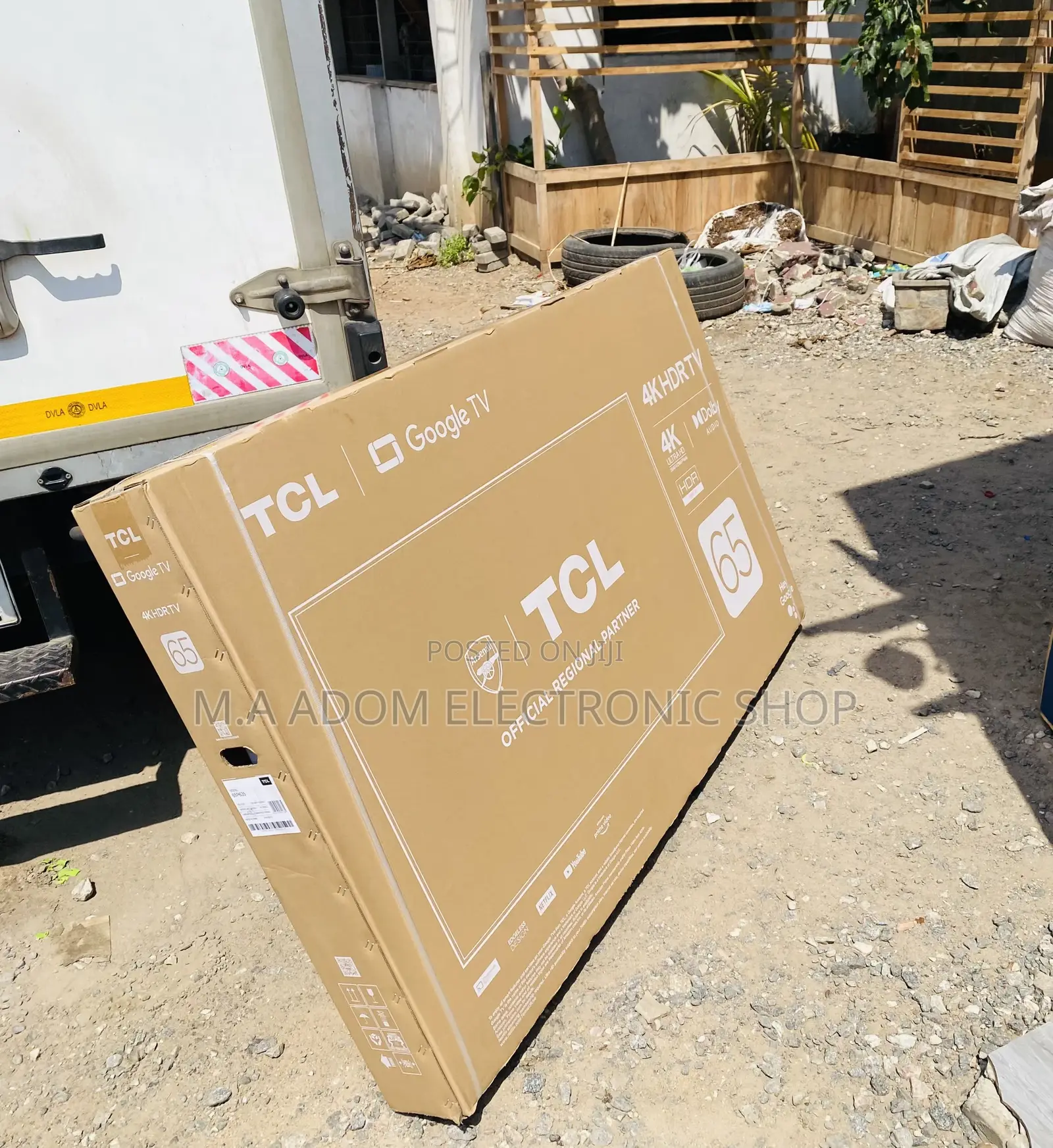 Fresh in Box TCL 65P635 65 Inch HDR Smart Tv.