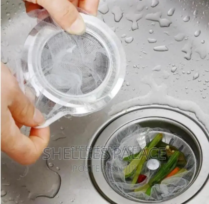 50pcs Disposable Kitchen Sink Strainer Sewer Drainage