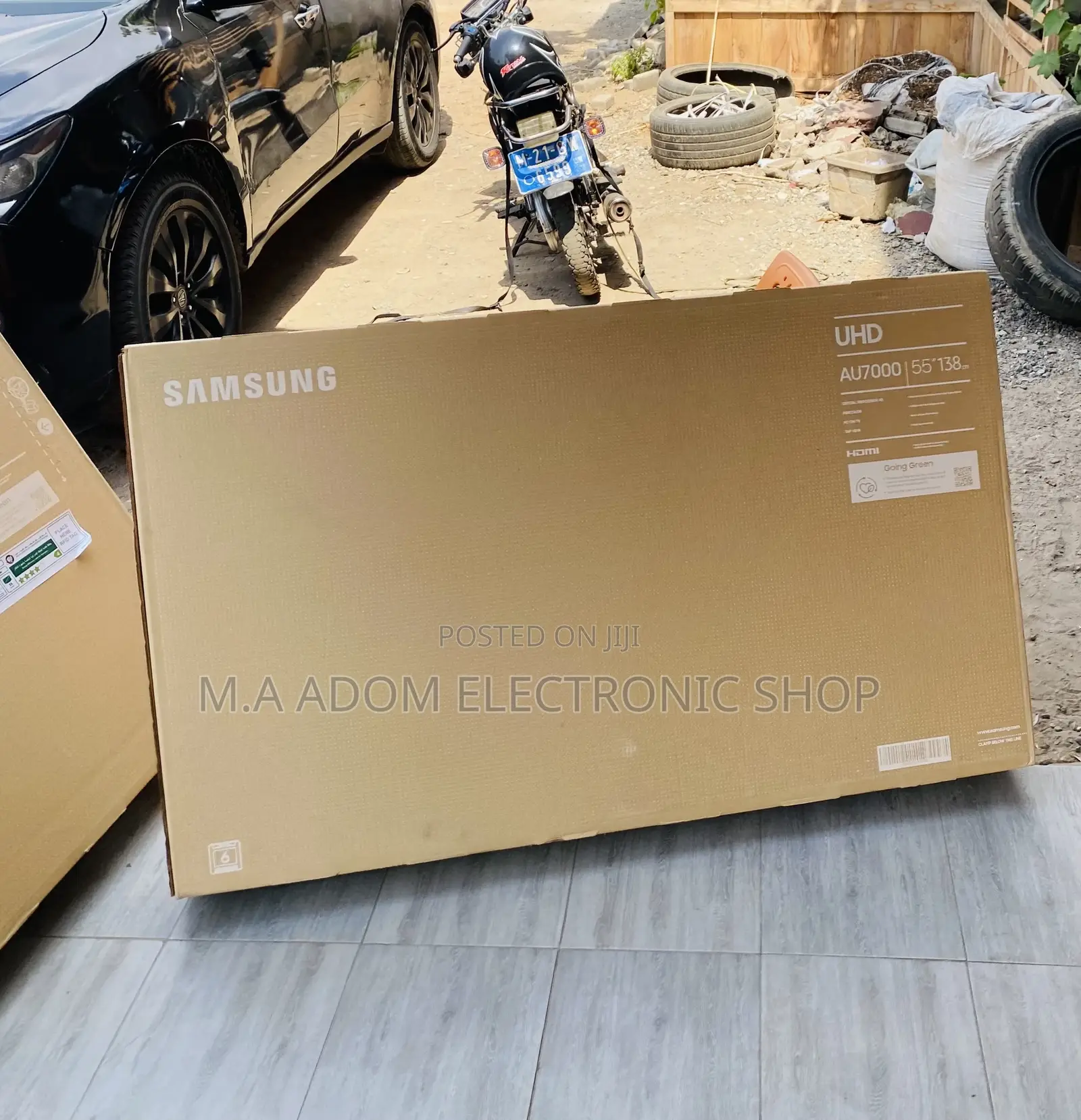 Brand New Samsung 55AU7092 55 Inch Crystal Uhd Smart Tv.