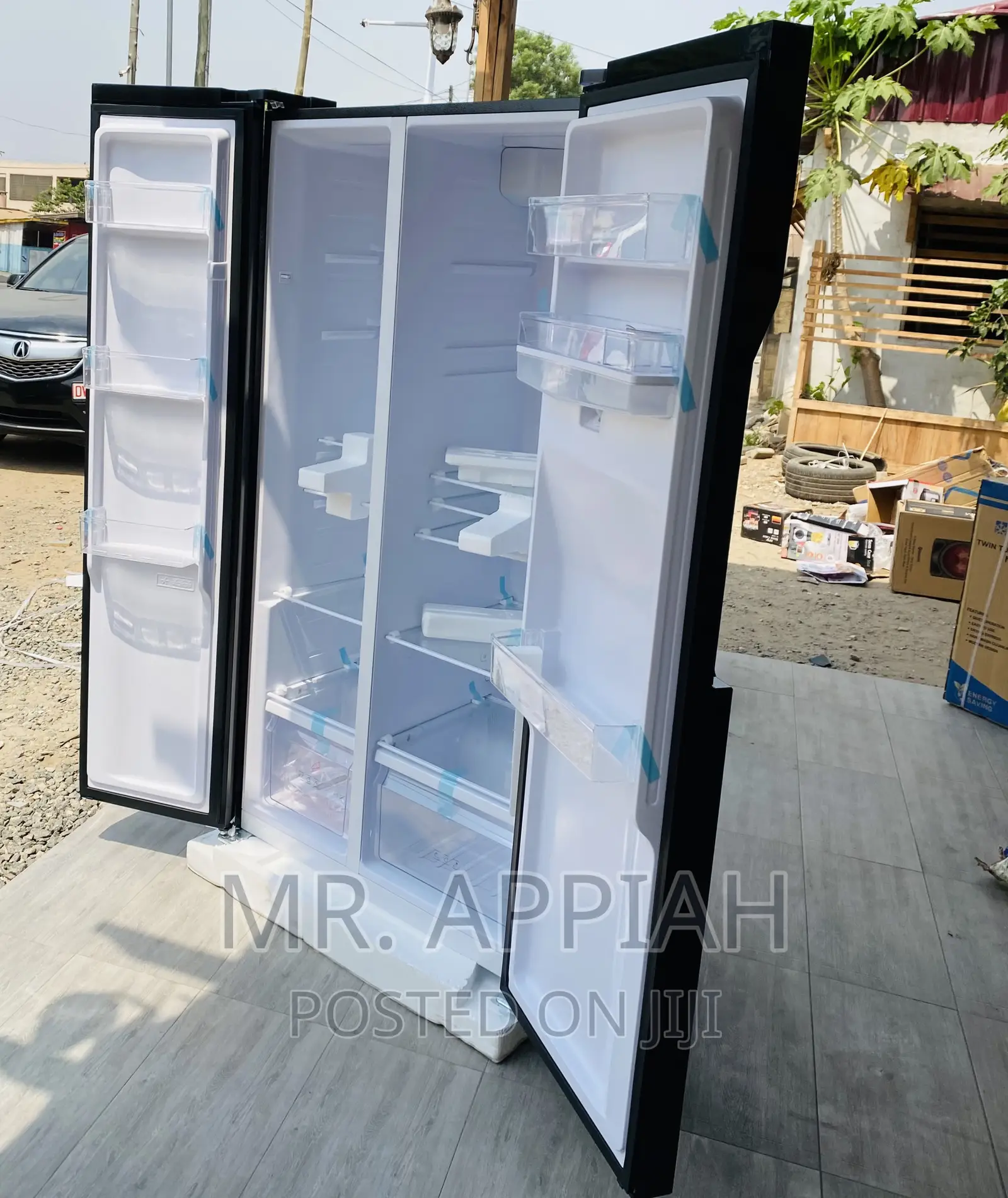 Fresh in Box Nasco Nassb2-64s Side by Side Fridge.