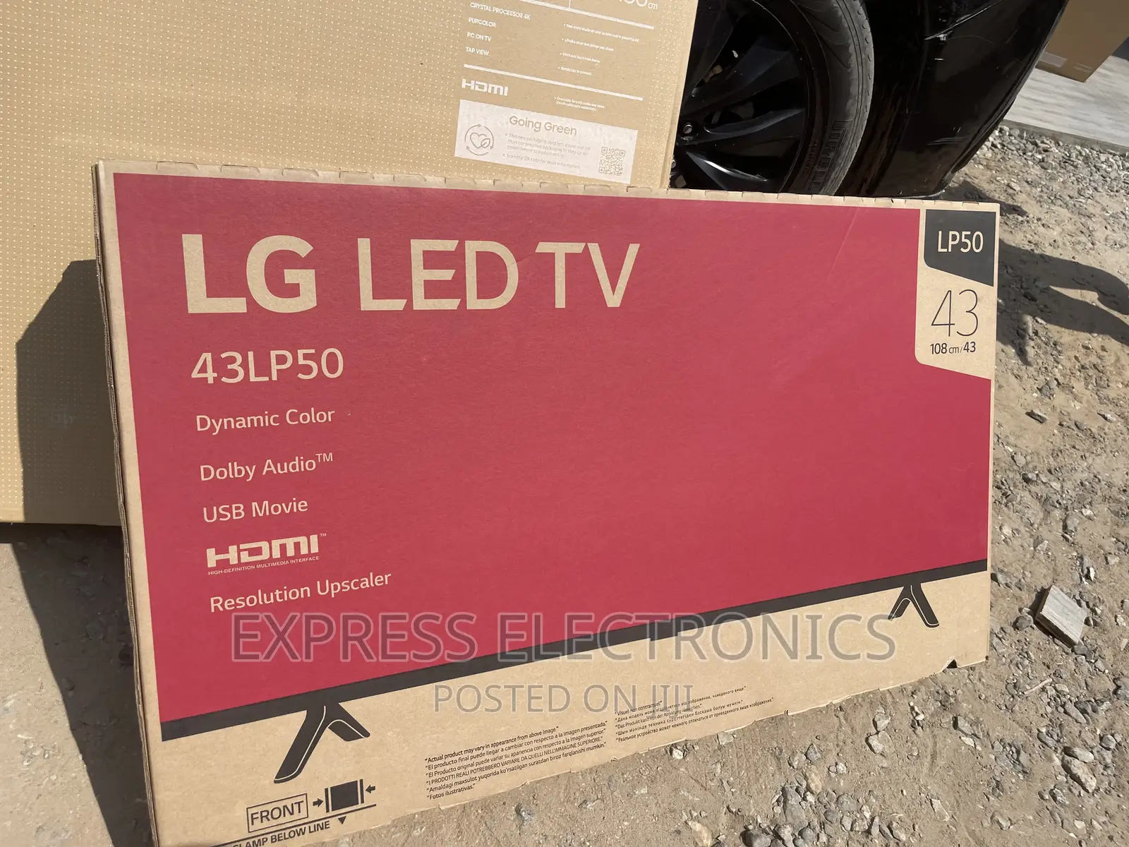 Dynamic Color FHD Satellite 43”LP500