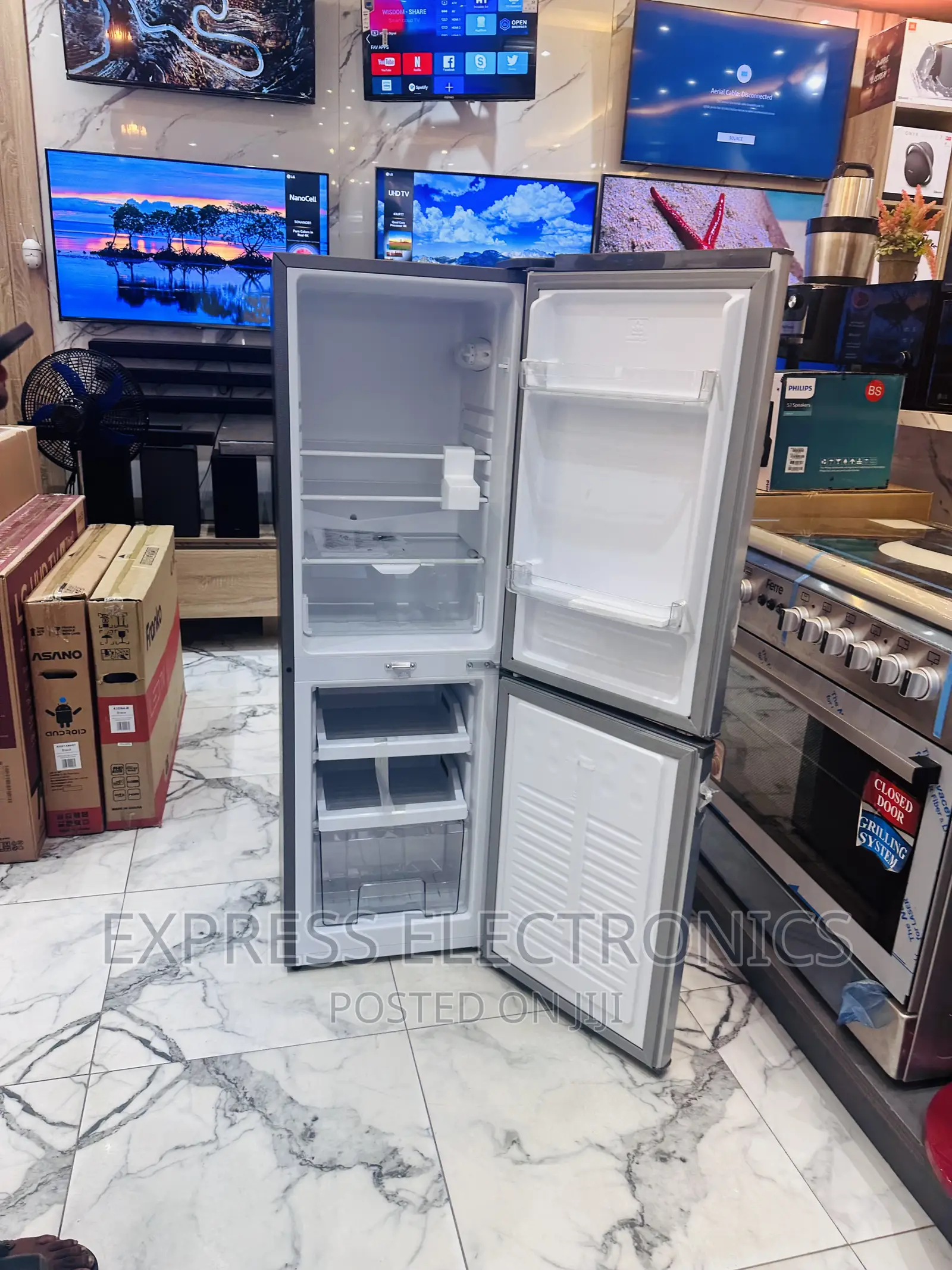 Zara 240BF Refrigerator Double Door 