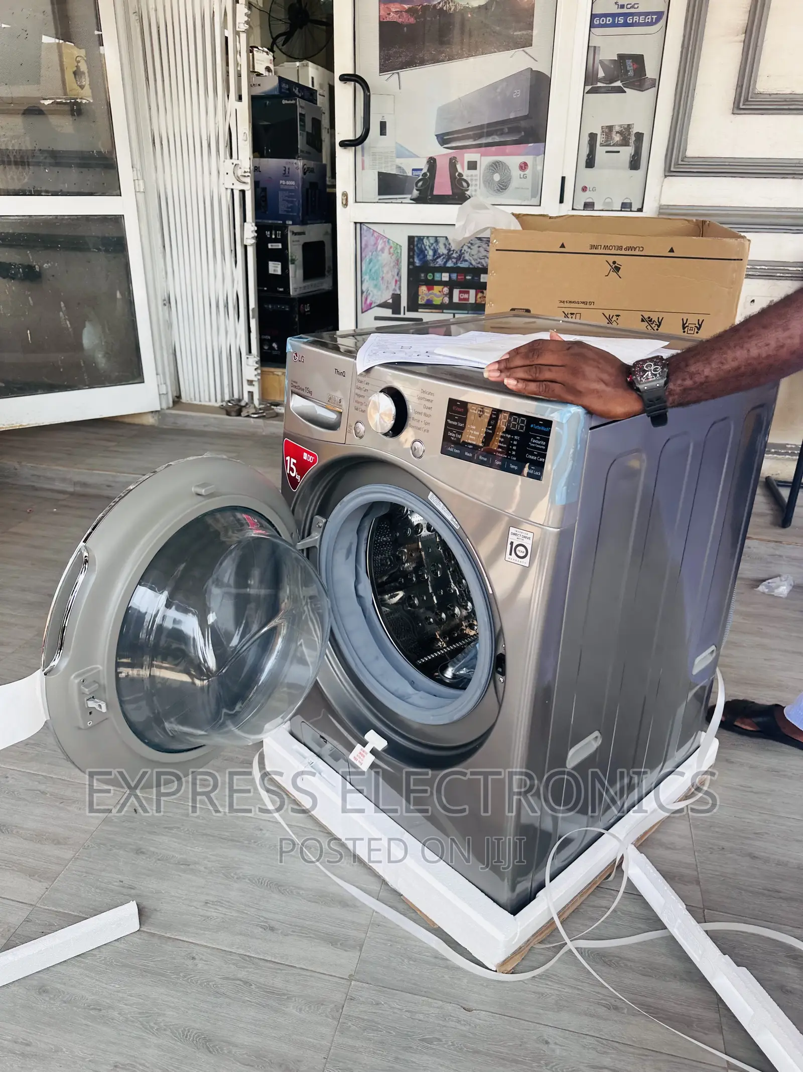 15kg Full Auto Washing Machine Lg F0L9DGP2S