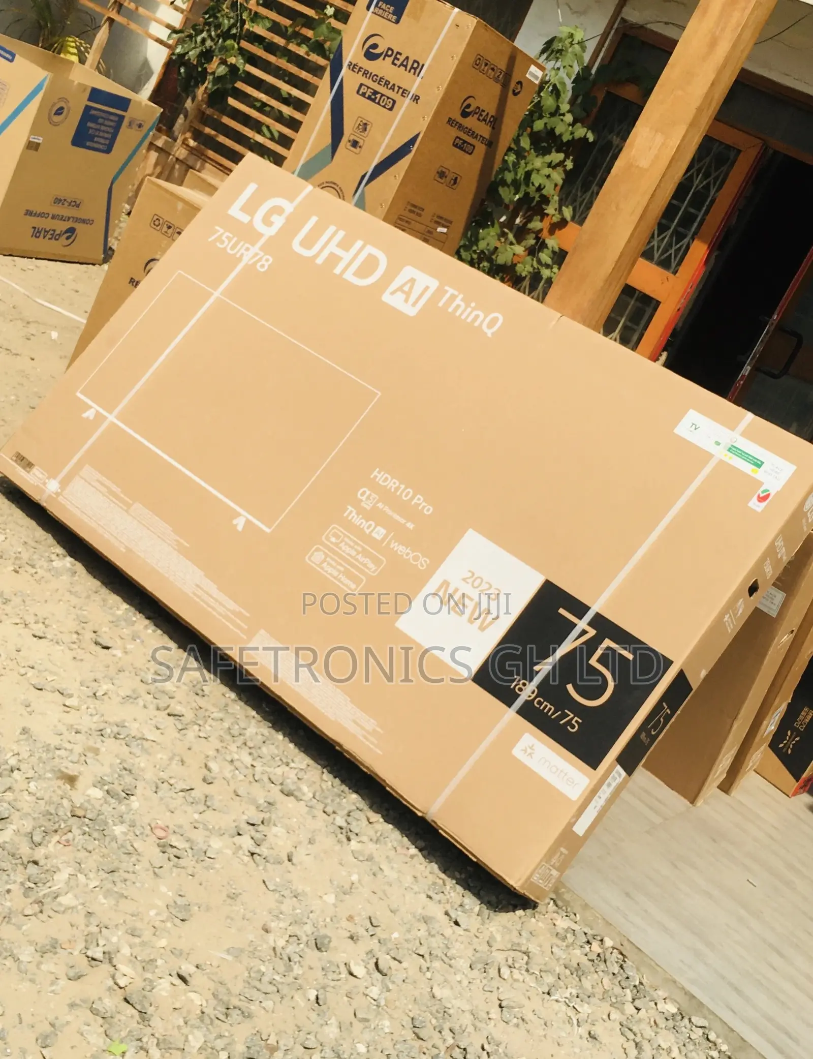 UR78 75 Inches UHD Smart Electric LED Glossy LED Tv