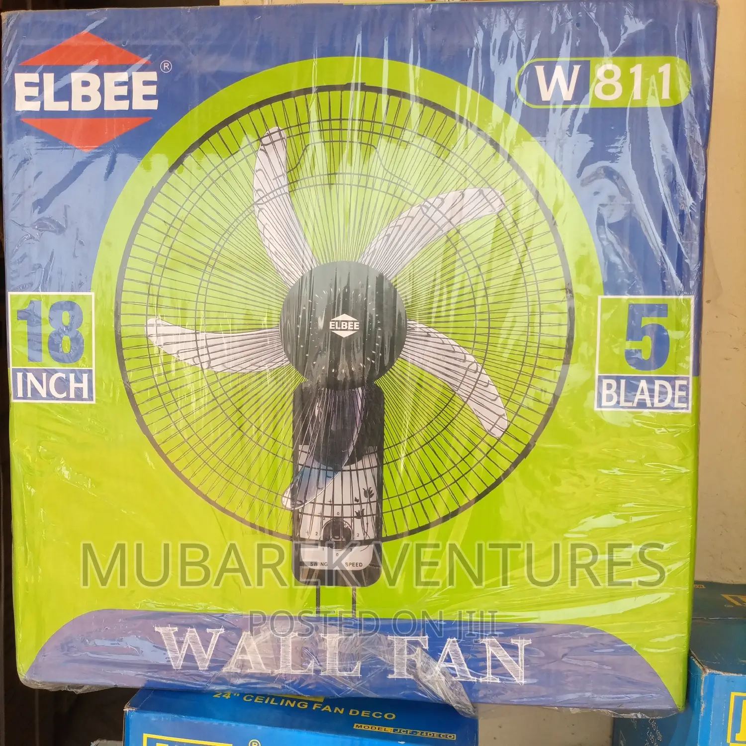 Elbee 18" Wall Fan