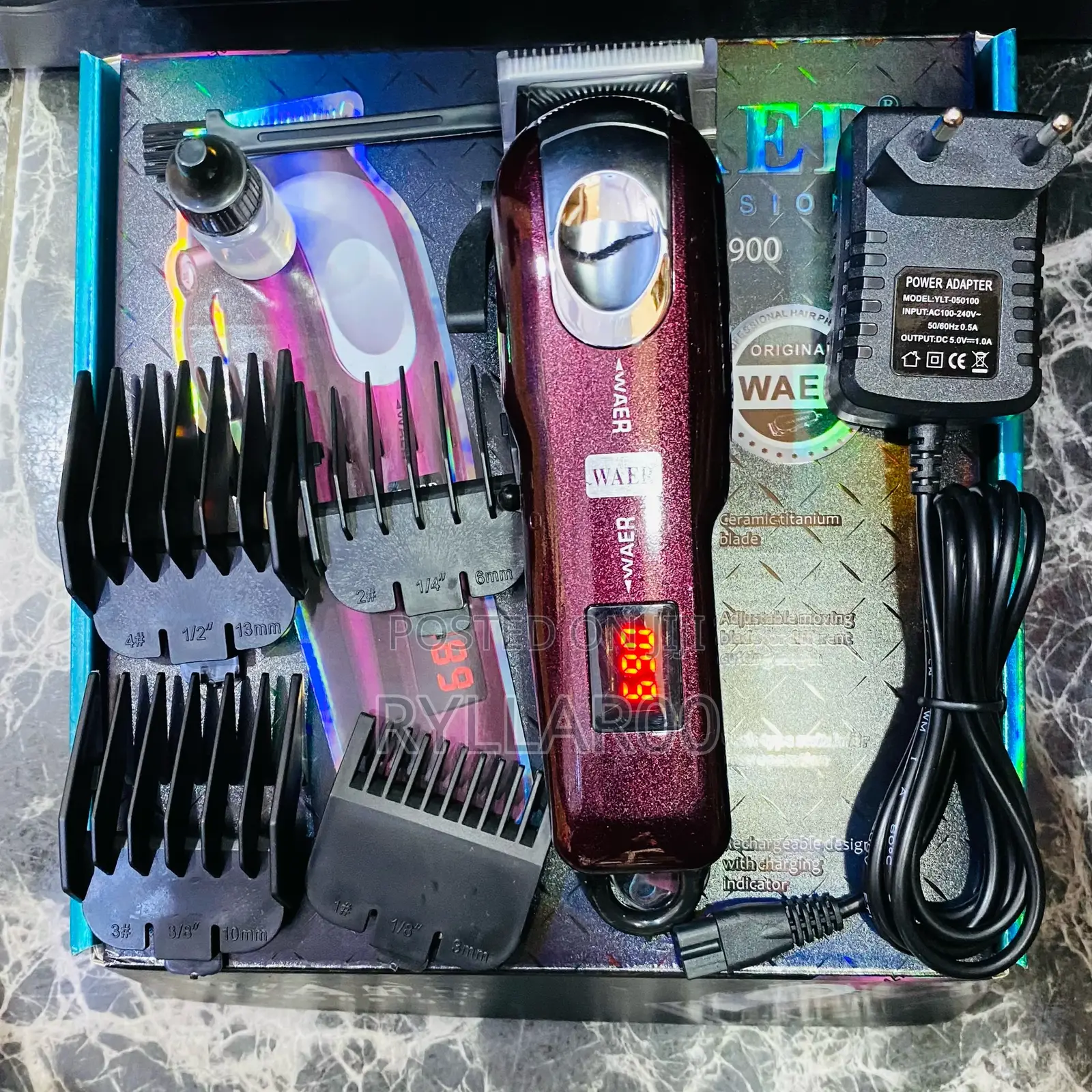 Waer Professional Rechargeable Clipper