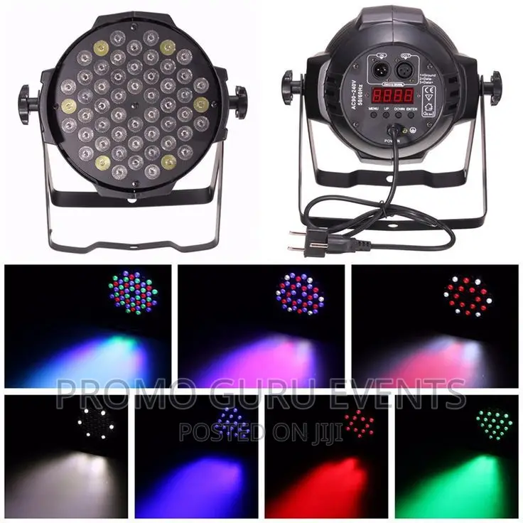 Par Lights, Stage Lights, Led Lights, DJ Lights for Rentals