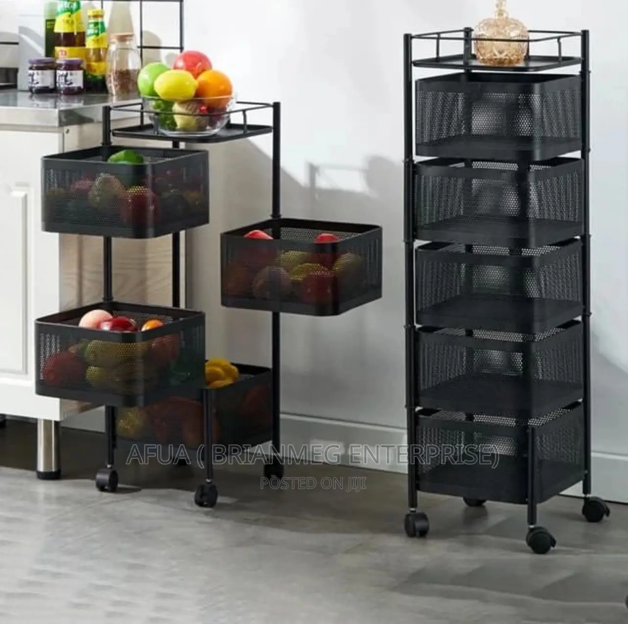 4tier and 5tier Vegetables Storage Racks