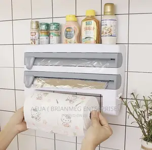 Multifunctional Plastic Film Cutting Organizer