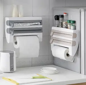 Multifunctional Plastic Film Cutting Organizer
