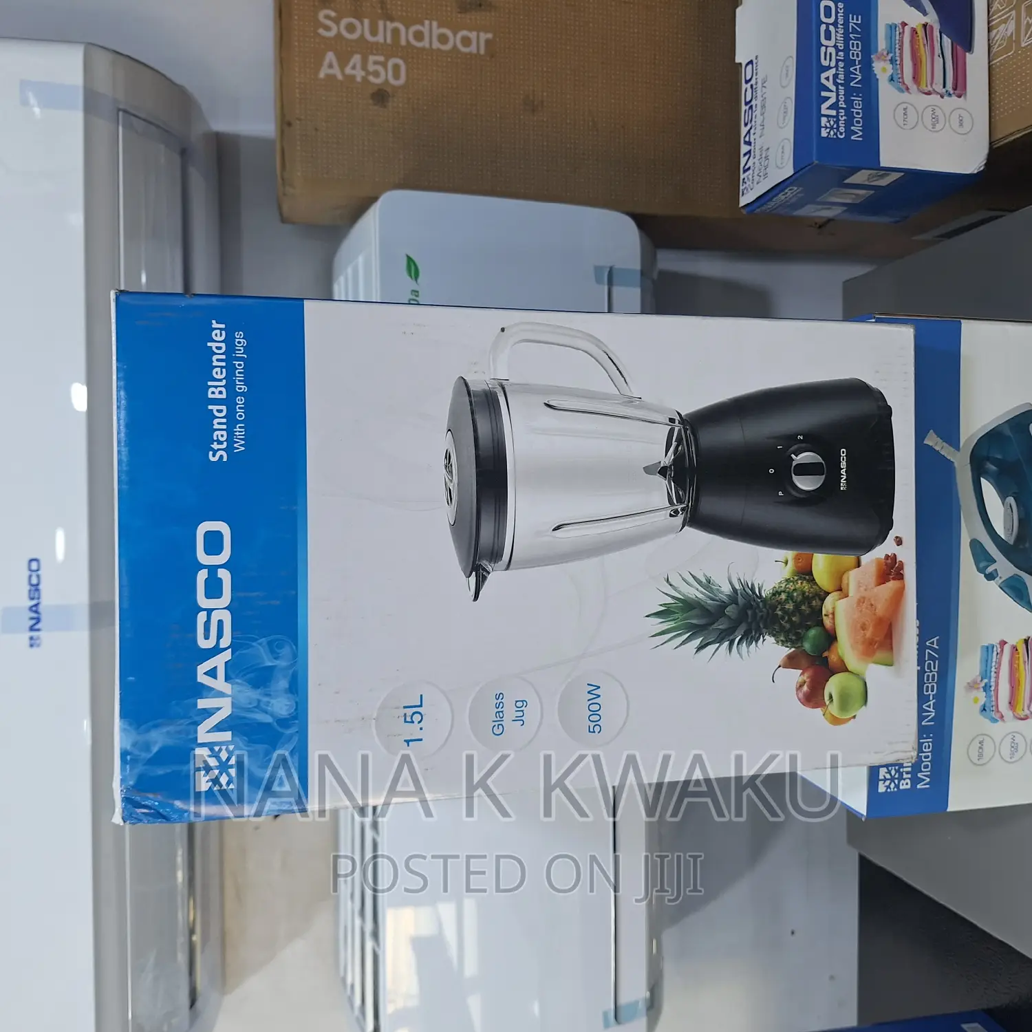 Single_nasco Glass Blender Very Powerful