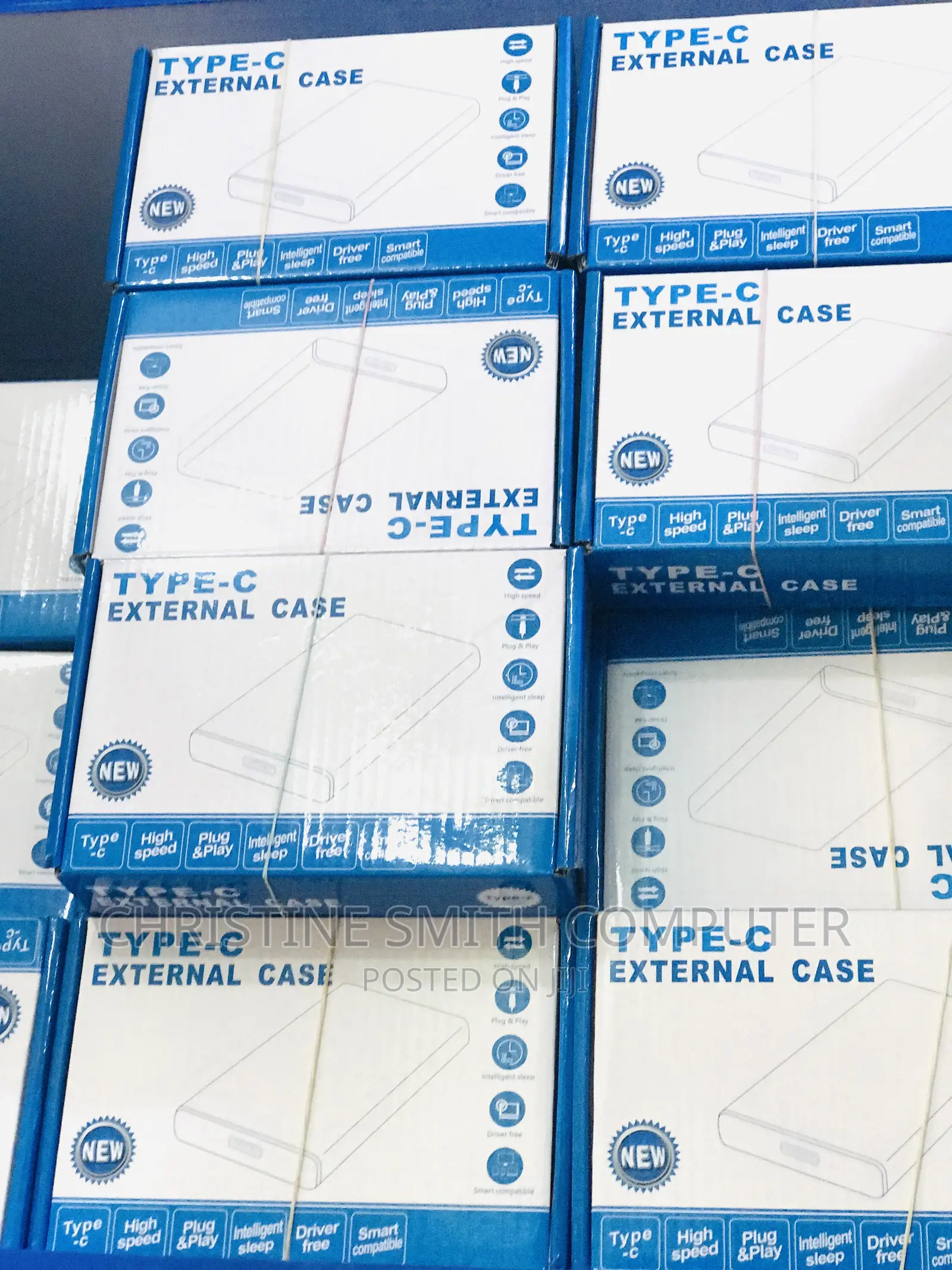 Type C External Hard Drive Case