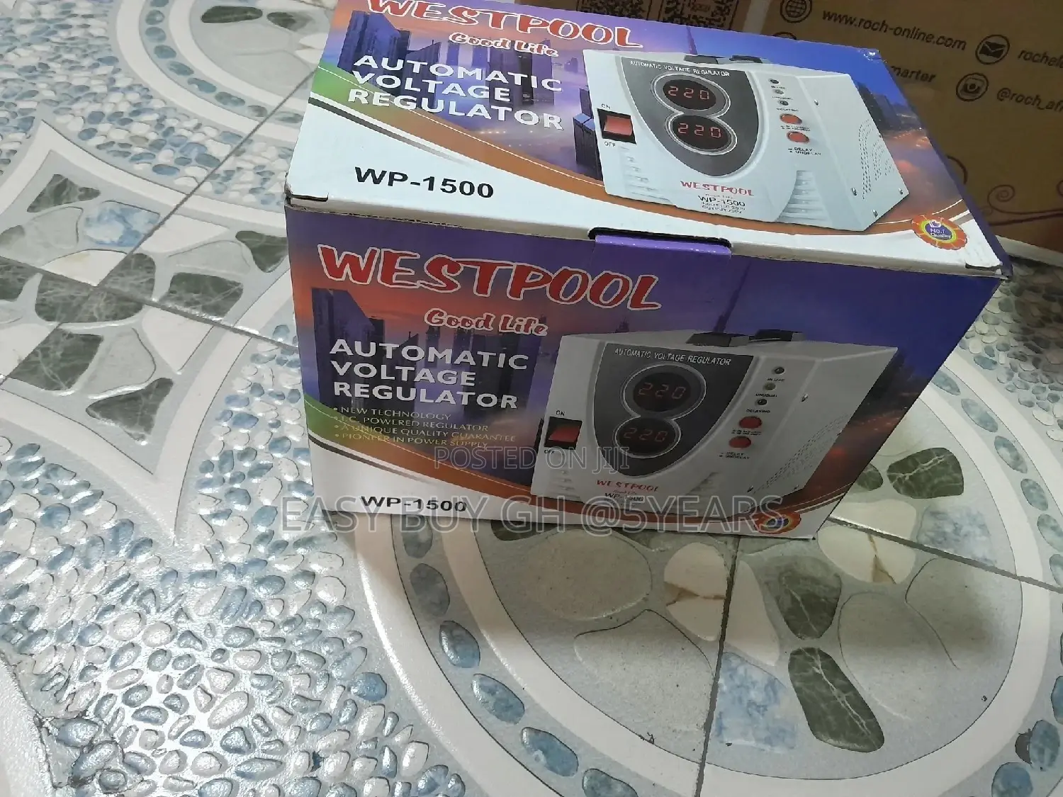 Fresh in Box Automatic Voltage Regulator Westpool