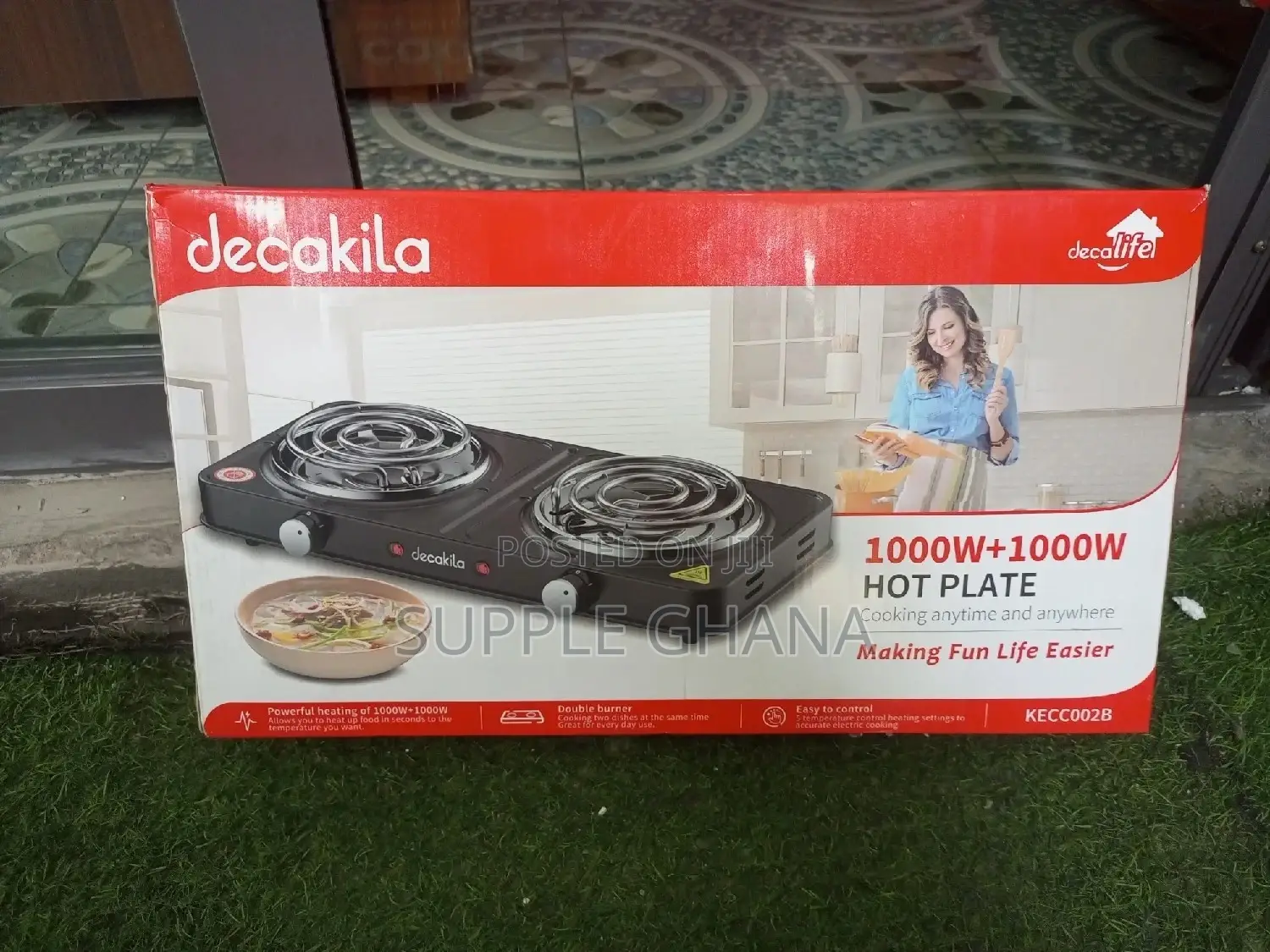 Awesome Decakila 1000+1000W Hot Plate