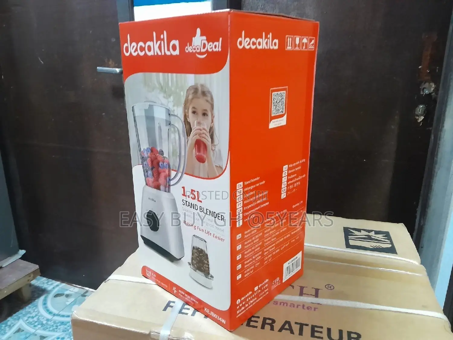 Decakila Electric Stand Blender 1.5L
