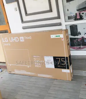 Glossy UHD Electric Black Smart UR78 LED LG 75 Inches Tv