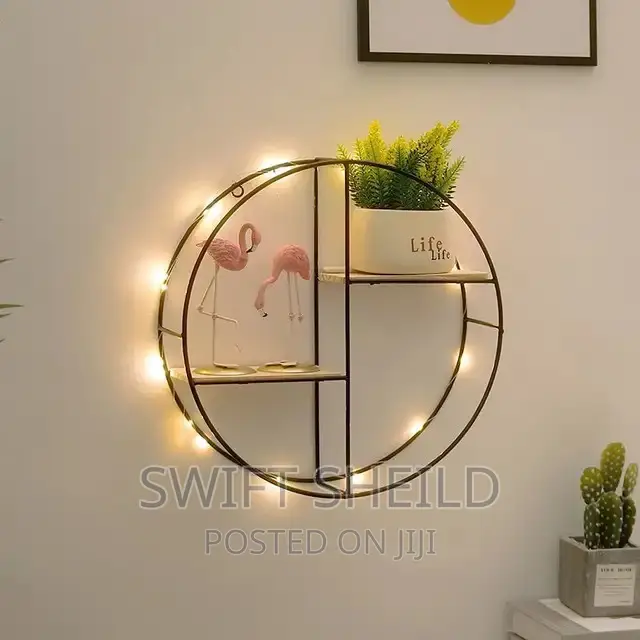 Metal Shelve With Light