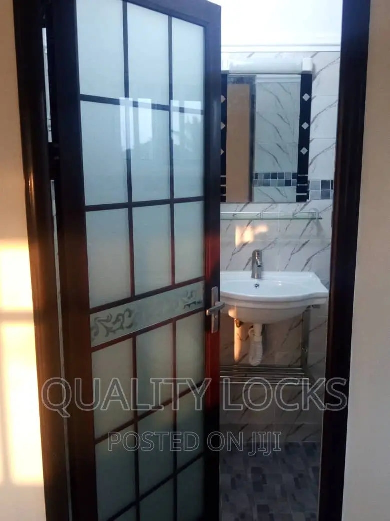 Colorful Glass Door