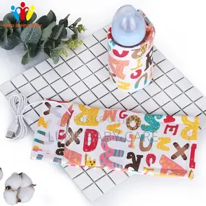 Baby Bottle Warmer,Portable USB Milk Bottle Heated Insulated