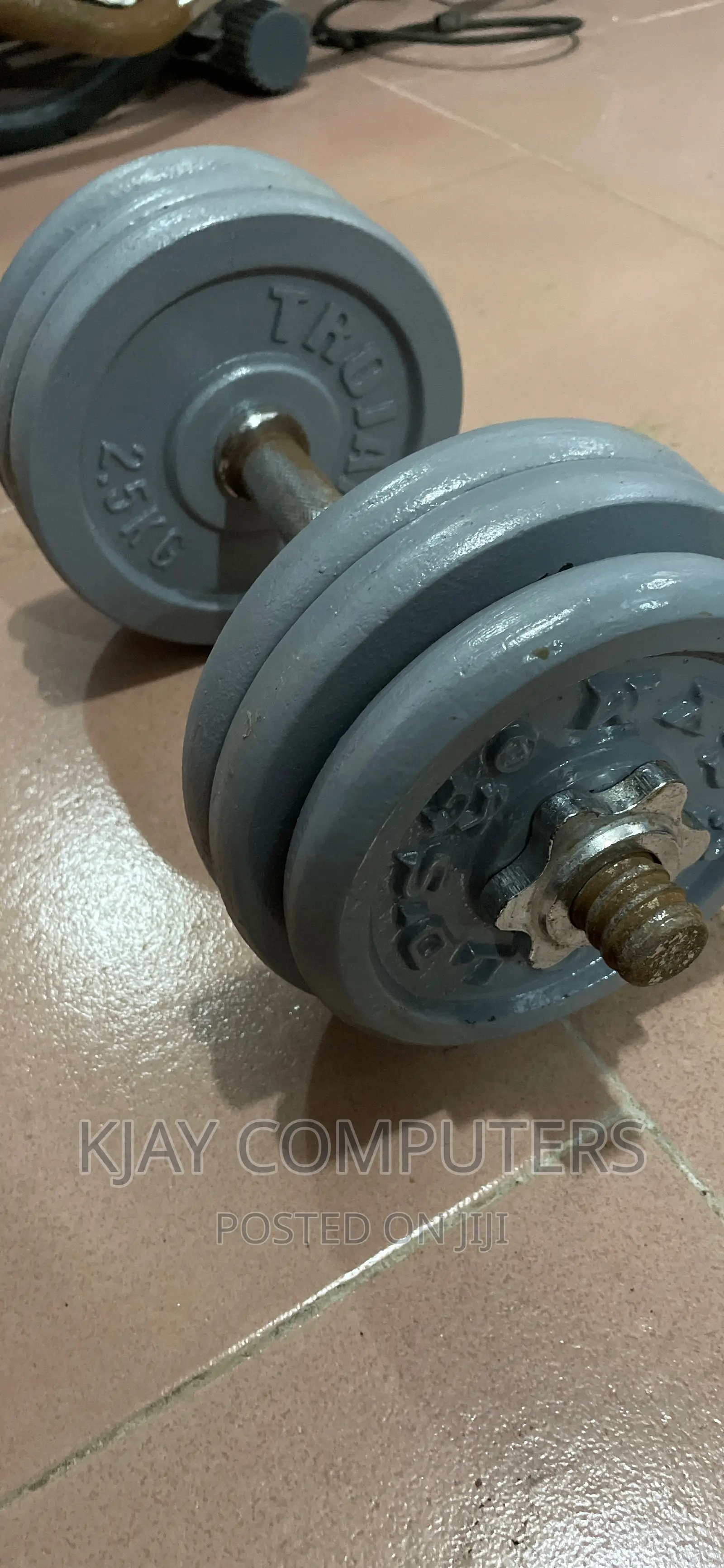 15 Kg Single Carbon Steel Dumbbell