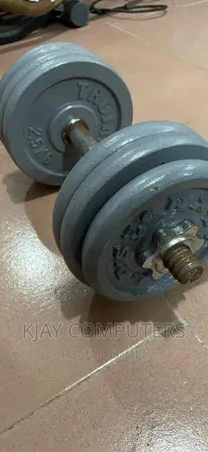 15 Kg Single Carbon Steel Dumbbell