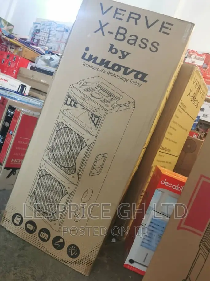 Ultra Modern Innova 500watts Trolley Speaker