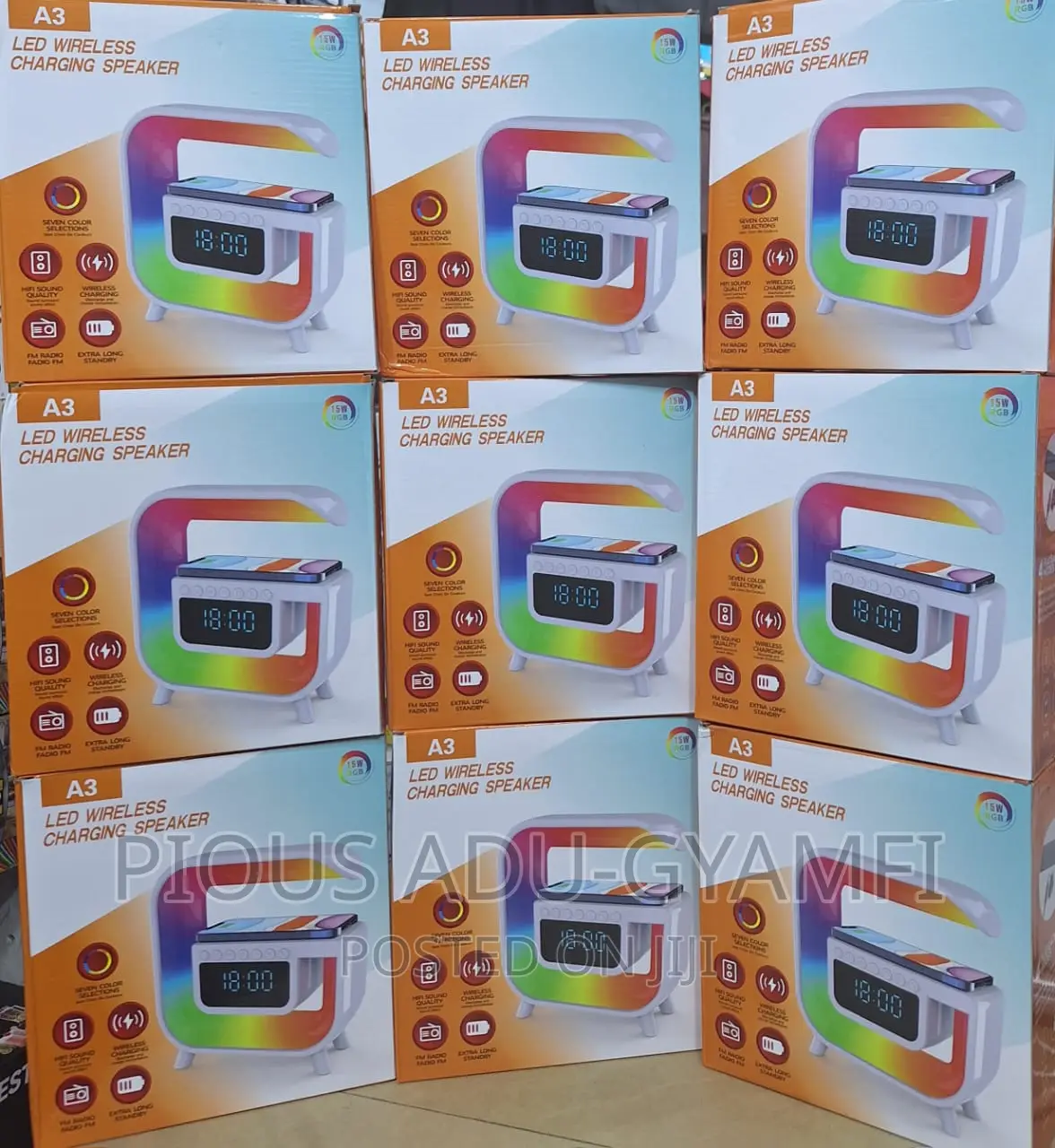 LED Bluetooth, Radio and Phone Charger