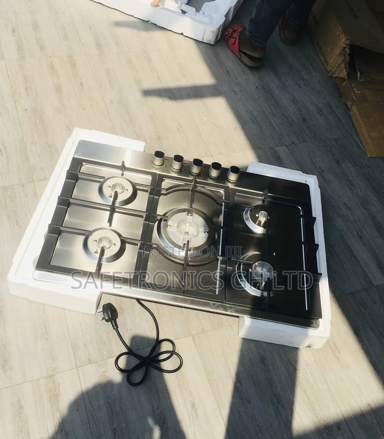 Original Midea Gray 5 Hobs Cooker Electric 75G50ME