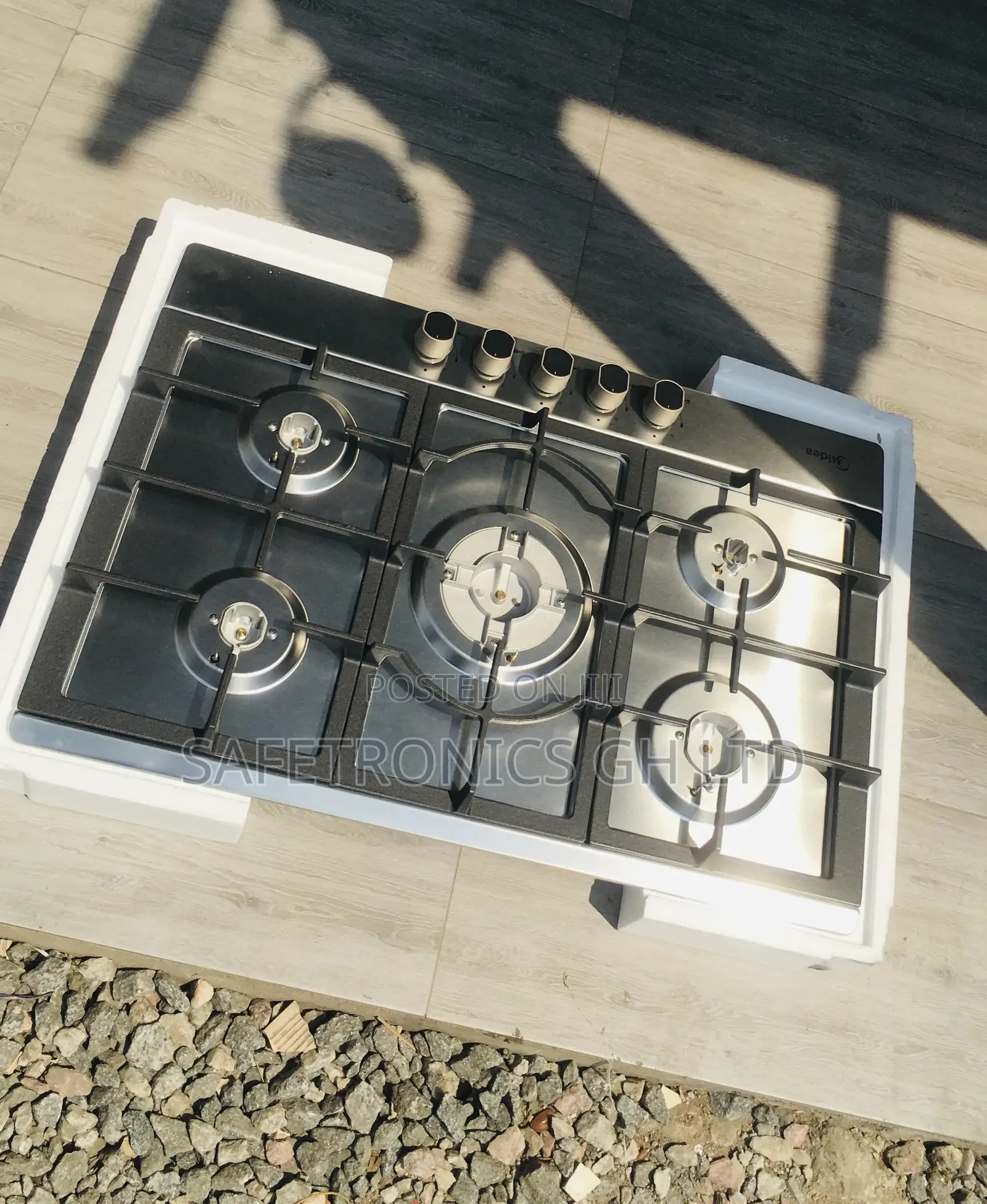 Affordable 75G50ME Midea Gray 5 Hobs Cooker Electric