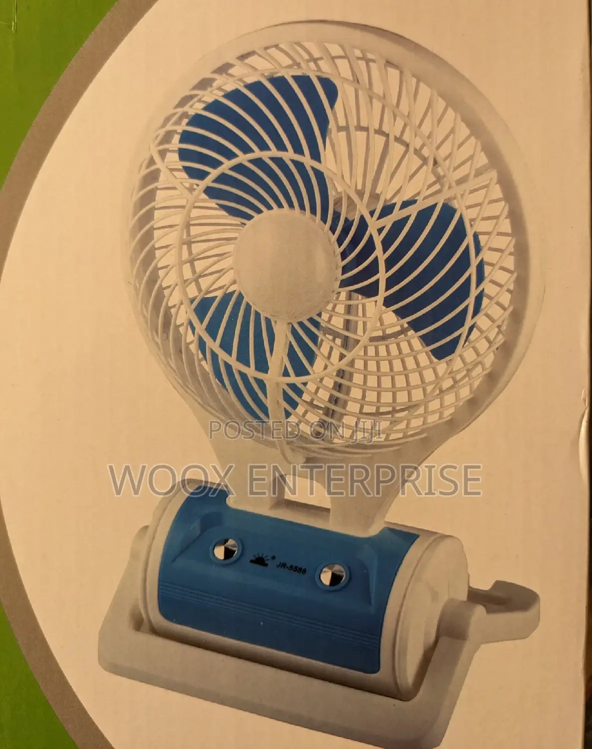 Mini Desktop Fan/Light (Rechargeable)