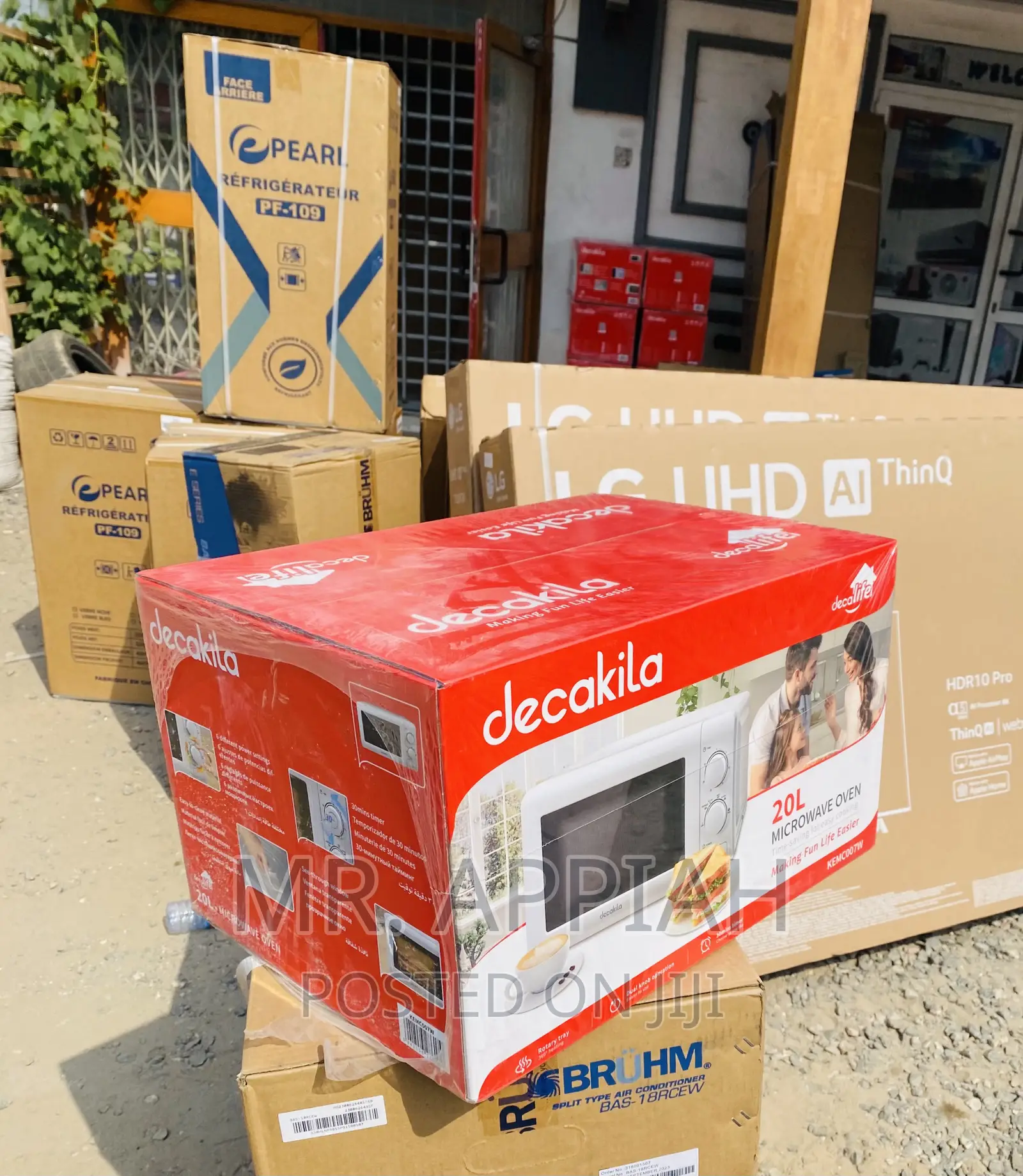 Long Lasting Decakila 20ltr Electric Microwave Oven.