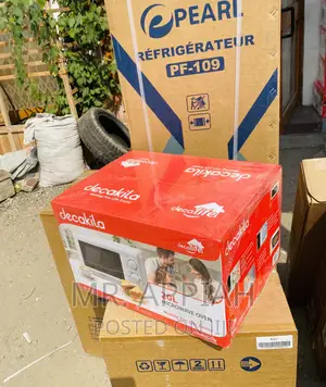 Electric Black Decakila Electric Microwave Oven(20ltr).